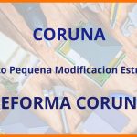 Proyecto Pequena Modificacion Estructural en Coruña